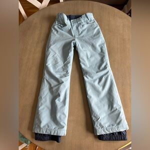 Roxy girls Light blue ski snowboard snowpants XL/14
